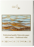 SMLT Aquarelblok Professional Gestikt A4 300gr 10 vel