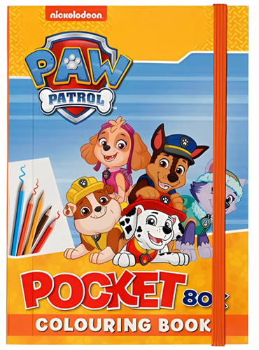 Wins Kleurboek Paw Patrol Pocket Geel
