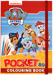 Wins Kleurboek Paw Patrol Pocket Rood 14 x 10 cm