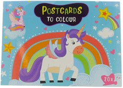 Postcards Unicorn 16x12 cm 20 pieces
