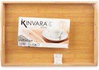 Kinvara Bamboe Dienblad Met Handvaten 43,7 x 29,5 x 5,5 cm-3