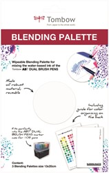 Tombow Blending Palet 13x20 cm 3 stuks