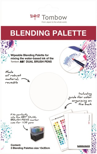 Tombow Blending Palet 13x20 cm 3 stuks