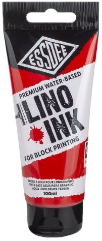 Essdee Lino Inkt - Rood 100 ml