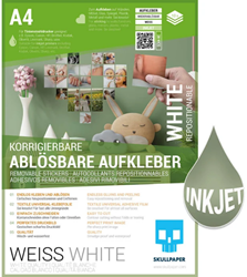 Skullpaper Removable Sticker Film Inkjet A4 10 Sheets