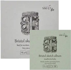 SMLT Bristol Schetsboek Vierkant 185 gr