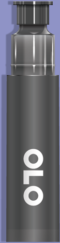 OLO Chisel Alcohol Marker Navulling Cartridge BV2.2 Periwinkle