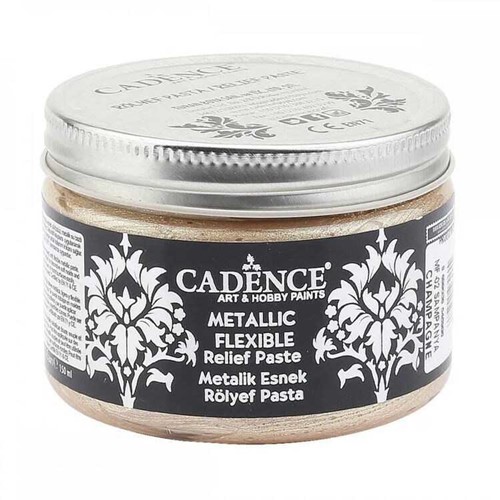 Cadence Metallic Flexible MF-02 Champagne Relief paste 150 ml