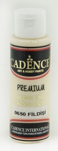Cadence Premium Acrylverf Ivory 70ml 0650