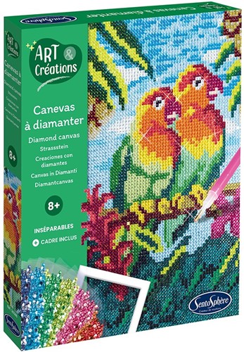 Art & Creations Diamantcanvas - Vogels