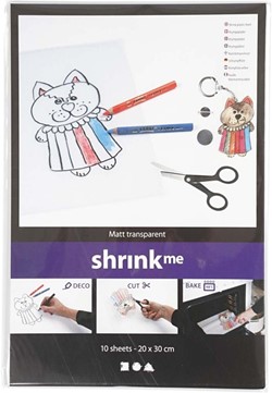 Shrink film sheets