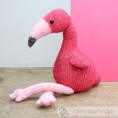 Hardicraft Breipakket Chris Flamingo 37 cm-2