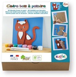 Aladine 3D Schilderij van MDF Maken Set - Kat