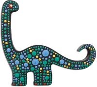 Aladine Dot Painting Set - Dinosaurus-3