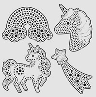Aladine Dot Painting Set - Unicorn-3