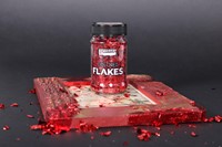 Pentart Colored Flakes Red 100ml-2