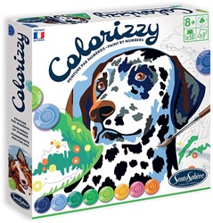 Colorizzy Malen-nach-Zahlen-Set Hunde
