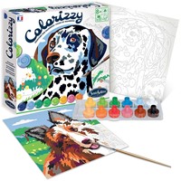 Colorizzy Malen-nach-Zahlen-Set Hunde-3