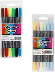 Colortime Doppelstifte-Set 6-teilig