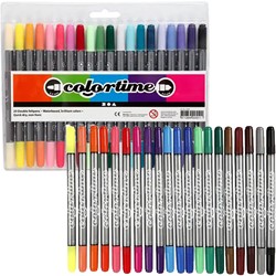 Colortime Doppelstifte-Set 20-teilig