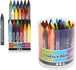 Colortime Kleurkrijt Set
