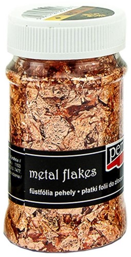 Pentart Metalen Vlokken Koper 100ml M5