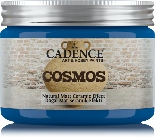 Cadence Cosmos Naturel Matt Keramiek Verf 150 ml Royal Blue