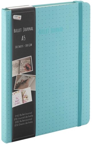 Craft Sensations Bullet Journal A5 100 vel Blauw