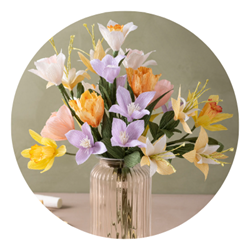 Crepe paper Flowers