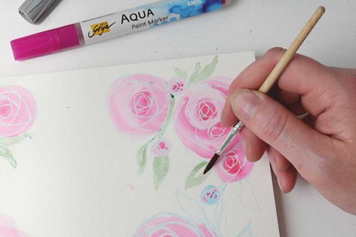 Solo Goya Maskeervloeistof Masking Marker Fijn-2