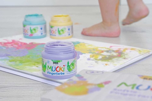 Kreul Mucki Softie Vingerverf Set 6x150 ml-3
