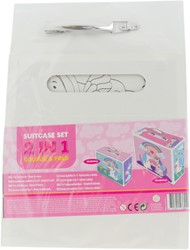 Color your own 2-in-1 suitcase Unicorn