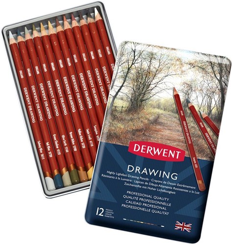 Derwent Set Luxusstifte 12-teilig-2