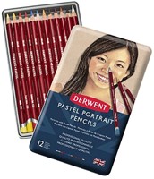 Derwent Pastel Skin Colour Pencils 12 Pieces-2