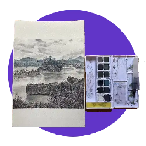 derwent aquarel