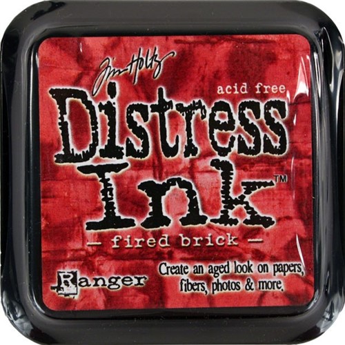 Tim Holtz Distress Ink fired brick