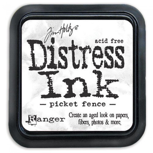 Tim Holtz Distress Ink picket fence