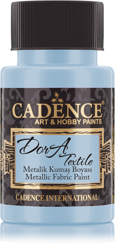 Cadence Dora Metallic Textielverf 50 ml Aqua
