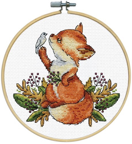 Design Works Crafts Borduurset Vos 20 cm