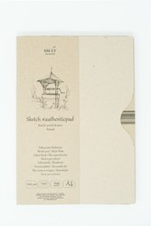 SMLT Papierblok A5 80gr 100 vel Natuurlijk Bruin