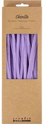 CC Chenilledraad Paars 6mm x 30 cm 50 stuk