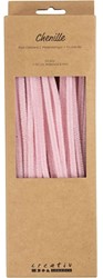 CC Chenilledraad Roze 6mm x 30 cm 50 stuk