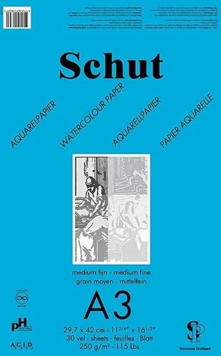 Schut - Dessin Blue 250gr A3 30 sheets