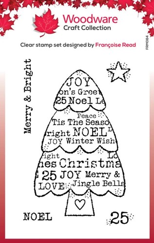 Woodware Three Wishes Clear Stamps