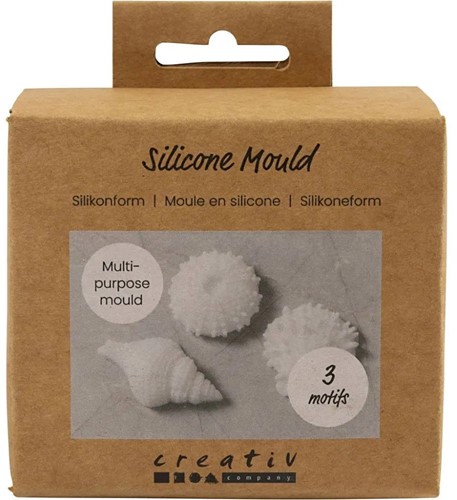 CC Siliconen Vormen Zeester H: 1,5-2 cm D: 3,5-6 cm