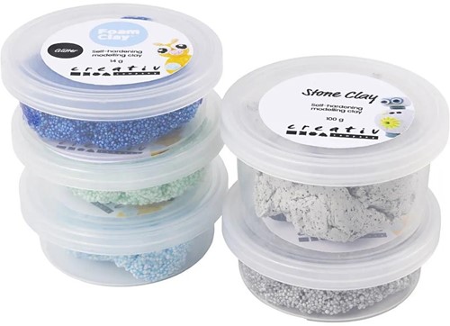 CC Stone Clay Mix Blue and Green Harmony