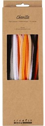 CC Chenilledraad Halloween Kleuren 30 cm x 6 mm 25 stuk