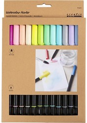 CC-Set Aquarellmarker, verschiedene Farben