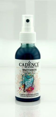 Cadence Fashion Spray Fabric Paint 100 ml Petroleum