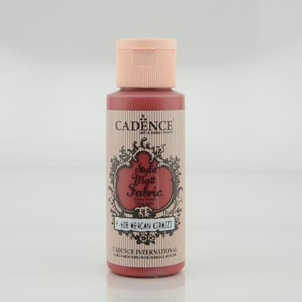 Cadence Style Mat Textielverf 59ml Coral Red